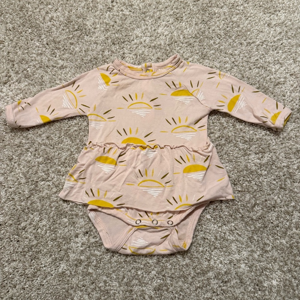 Spearmint Dress Onesie
